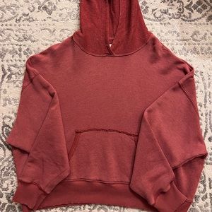 American Eagle | Dusty Pink/Red Hoodie/Sweater